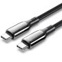 Vention Cable USB-C a USB-C 2.0 100W 2m Negro CTKBH